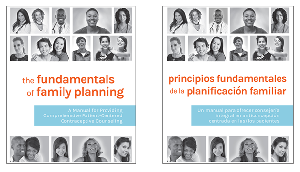 pic of English and Spanish covers of FFP manual