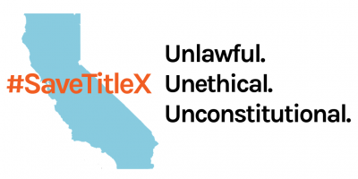 #SaveTitleX Unlawful, Unethical, Unconstitutional
